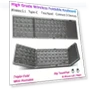 Portable Foldable Mini Wireless Keyboard with Touchpad — Keyboards, ZEKS