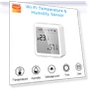 Smart Wi-Fi Temperature and Humidity Sensor — Home Climate Control, TOMTOP JMS
