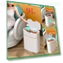 Touch Sensor Trash Can with Narrow Seam — Waste Baskets, Keep Health Care