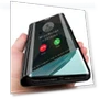 Smart Mirror Leather Flip Protective Case — Basic Cases, hengbo-Cases