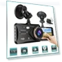 4-inch Touchscreen Car Dash Cam — Dashboard Cameras, LIAESMART