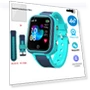 Kids GPS 4G Smartwatch — Wearable Accessories, greentiger
