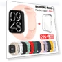 Silicone Strap with Protective Case — Fitness Bands, MY-CASE