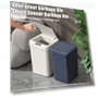 Smart Touchless Trash Can with Lid — Kitchen Cans, Amusedly