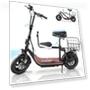 Electric Scooter with Seat — Electric Self-Balancing Scooters, Caroma
