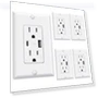 USB Wall Outlets — Chargers, ELEGRP