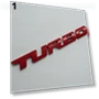 3D Alloy Turbo Car Motorcycle Emblem Sticker — Car Stickers & Decals, Chemey