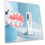 Portable Smart Electric Oral Irrigator — Power Flossers, Light makeup