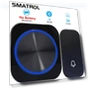Autonomous Waterproof Wireless Doorbell with Nightlight — Push Buttons, Conwe