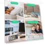 Smart LED Digital Alarm Clock with Mirror Display — Clocks, Factory Discount Outlet