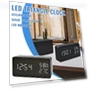 Smart LED Wooden Alarm Clock — Clocks, Factory Discount Outlet