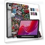 Trifold Paint Leather Acrylic Hard Back Smart Cover — Protective Cases, JHHC
