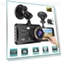 HD 1080P 4 Touch Screen IPS Dash Cam — Rearview Cameras for Cars, QLY Online