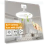 Silent Ceiling Fan with Remote Control Lamp — Ceiling Fan Lighting Solutions, E-homekit