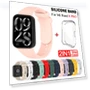 Silicone Strap + Protective Case — Fitness Bands, Xiaomi