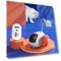 Automatic Moving Toy Car for Cats and Dogs — Interactive Animal Companions, sunshine888