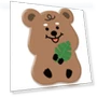 Cute Quokka Leaf Character Smart Talking Transparent — Interactive Animal Companions, Board M Factory