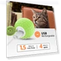 Smart Pet Cat Toy Ball Luminous Yo-Yo — Cat Playthings