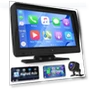 7-inch Car Dash Cam with Rearview Monitor — Rearview Cameras for Cars, Podofo