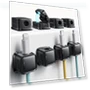 Magnetic Desk Cable Clips Organizer — Cable Organizers, smofish