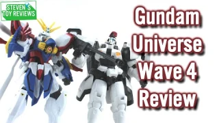 Gundam Universe Wave 4 Review - Burning Gundam and Tallgeese