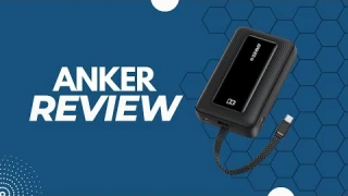 Review: Anker Zolo Power Bank, 20,000mAh 30W High-Speed Portable Charger with Built-in USB-C Cable