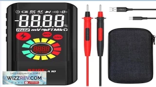 BSIDE A10 Mini Smart Multimeter 3.2-inch Color Screen Digital 9999 Counts True Review