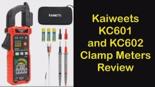 Kaiweets KC601 and KC602 Clamp Meter Review - #164