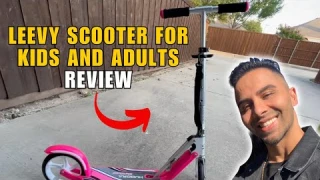 LEEVY Scooter Review: Adjustable & Foldable for Kids & Adults!