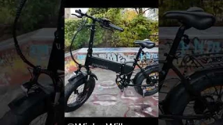 Touroll S1 E-Bike | 250W · 25km/h · Foldable · Fat Tire · High-Capacity Battery! 🚲 #touroll #ebike