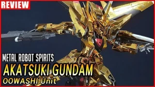 [REVIEW] 메탈로봇혼 아카츠키 건담 오오와시 유닛 / METAL ROBOT SPIRITS AKATSUKI GUNDAM OOWASHI UNIT