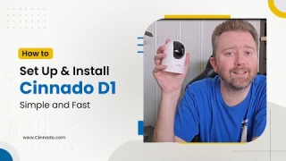 How to Set Up & Install Cinnado D1 2k Home Security Camera?