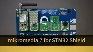 Mikromedia 7 for STM32 Shield