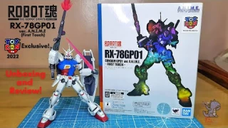 Bandai Robot Spirits RX-78GP01 ver. ANIME [First Touch] (Unboxing and Review)