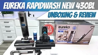 Eureka RapidWash Cordless Smart Wet/ Dry Vacuum Mop Self Cleaning NEW430BL REVIEW & UNBOXING