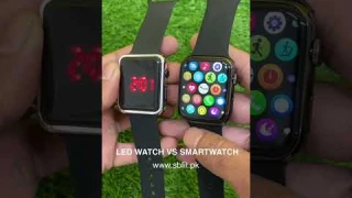 Led Watch Vs Smartwatch | Real vs Fake Smart Watch | Watches Comparison #watches #smartwatch #led