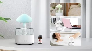 Raining Cloud Humidifie Diffuser & Humidifier for Large Room Kids Room & Home