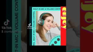 Artix CL750 Foldable Noise Isolating On Ear Headphones Wired with Microphone