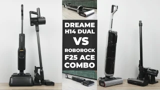 Сравнение Dreame H14 Dual и Roborock F25 ACE Combo: в чем отличия и какой выбрать?!✅
