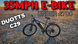 Duotts C29 E-Bike -  A bargain budget E-Bike with POWER and SPEED!