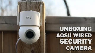 AOSU Wired Outdoor Security Camera - 3K UHD WiFi Camera for Home Security