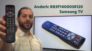 ANDERIC RR3F1400038120 SAMSUNG TV Remote - www.ReplacementRemotes.com