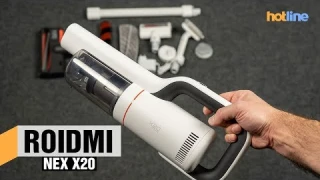 ROIDMI NEX X20 — обзор вертикального аккумуляторного пылесоса