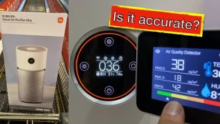 Unboxing The Xiaomi Smart Air Purifier Elite and its interface