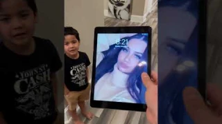 Mom finds sons tablet with a girl on his lockscreen then tells dad and does this #shorts