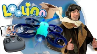 BUDGET CAMERA DRONE REVIEW.  Loolinn U61 FPV Budget Ready To Fly 14+ Starter Drone