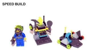 LEGO Rock Raiders Hover Scout Set 4910 Speed Build Review