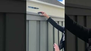 Wow!!!  Check Out This Easy Solar Fence Lighting