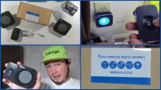 JSiEEM Touch Digital Doorbell Setup & Review!