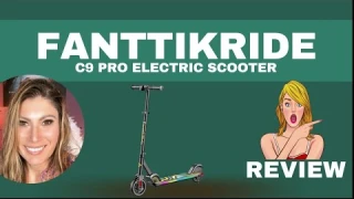 Can the FANTTIKRIDE C9 Pro Electric Scooter REALLY Replace Your Car?
